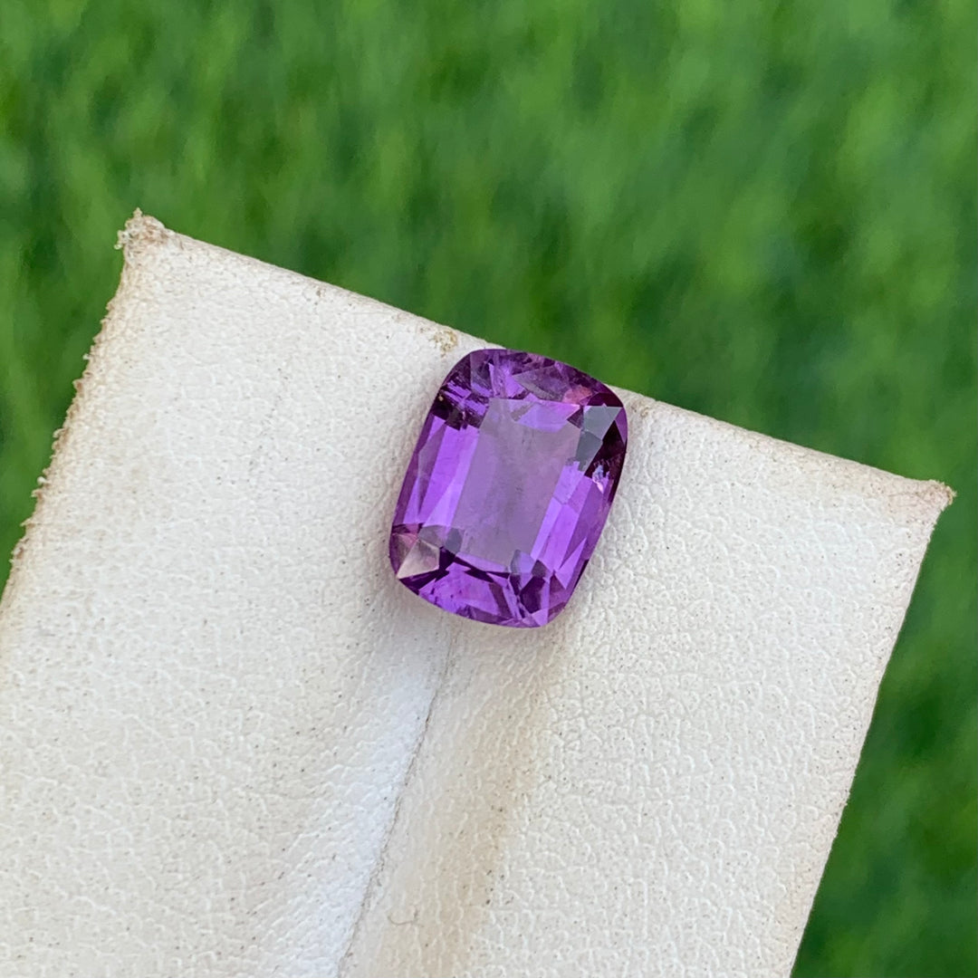 3.30 Carats Natural Faceted Semi-Precious Amethyst Gemstone