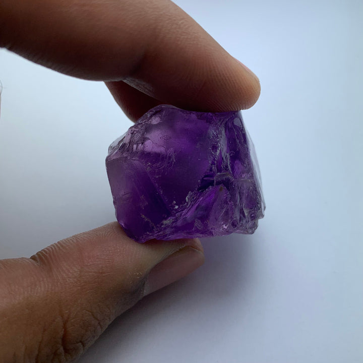 33 Grams Facet Rough Amethyst