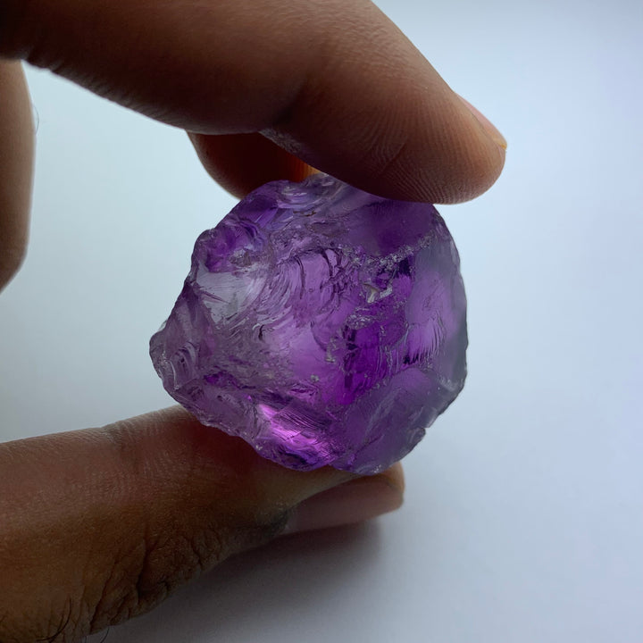 33 Grams Facet Rough Amethyst