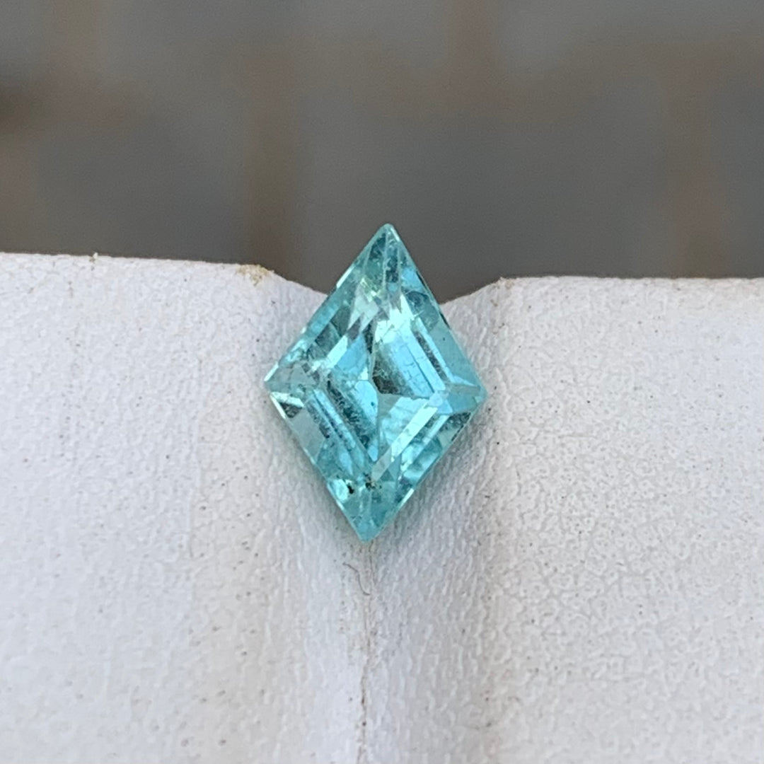 1.90 Carats Faceted Semi-Precious Seafoam Tourmaline