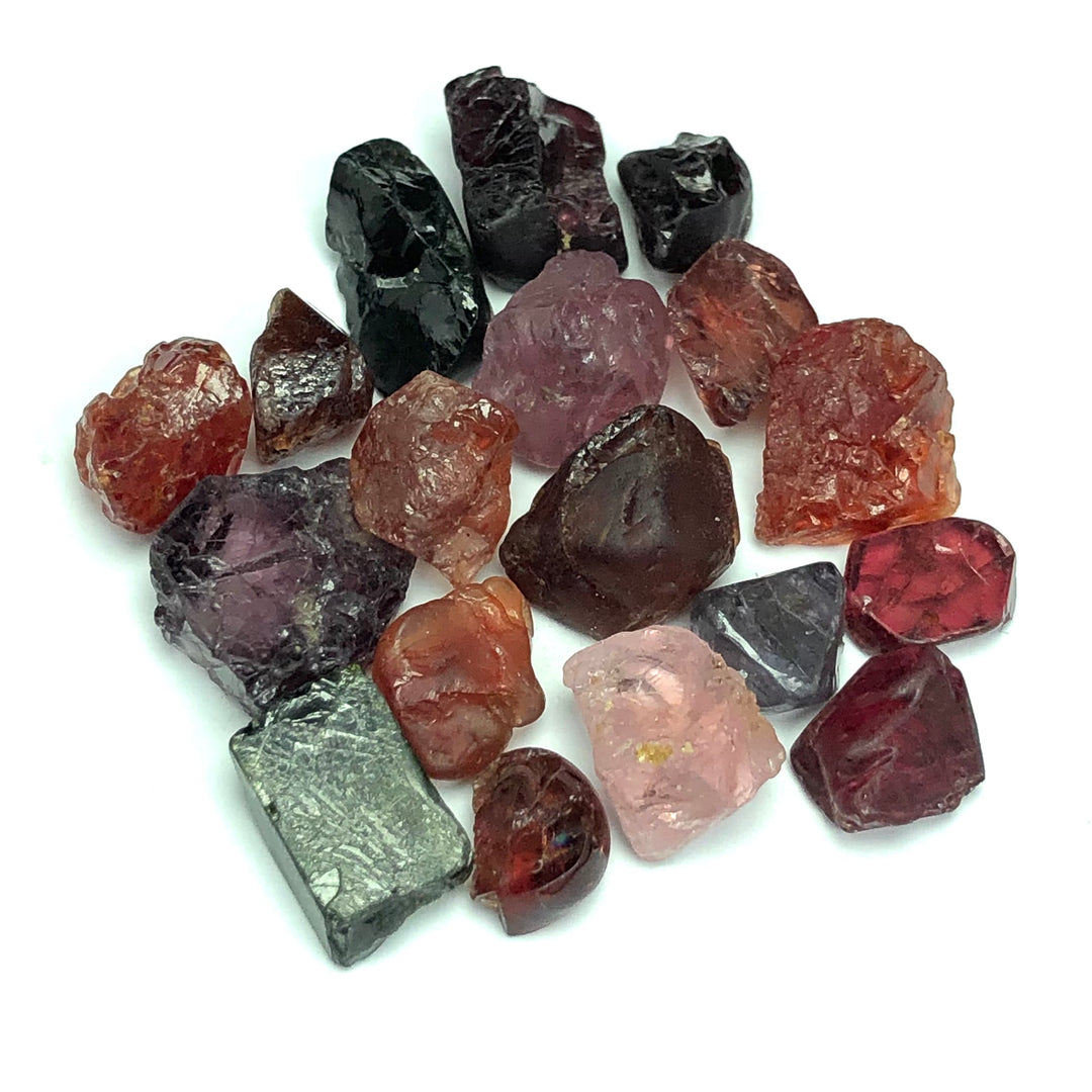 10.71 Grams Mix Colors Facet Rough Spinel