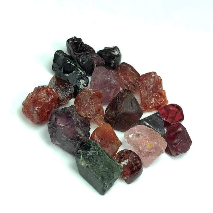 10.71 Grams Mix Colors Facet Rough Spinel