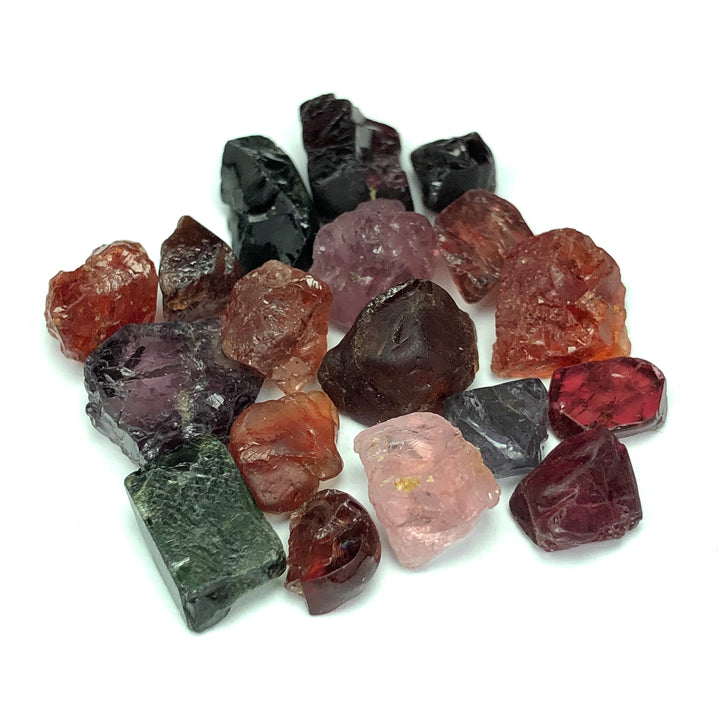 10.71 Grams Mix Colors Facet Rough Spinel