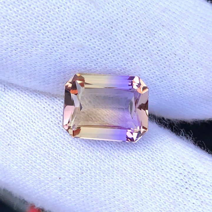 7.90 Carats Faceted Brazilian Ametrine