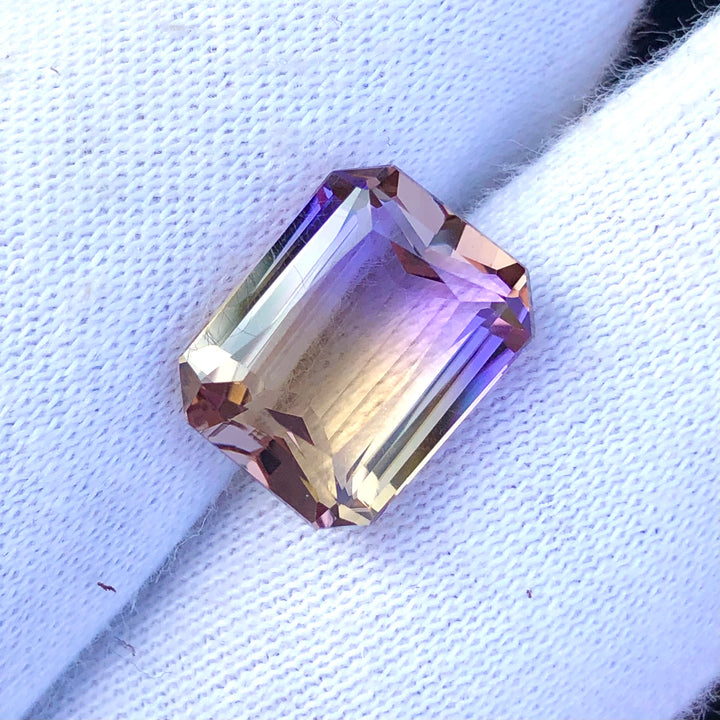 7.90 Carats Faceted Brazilian Ametrine