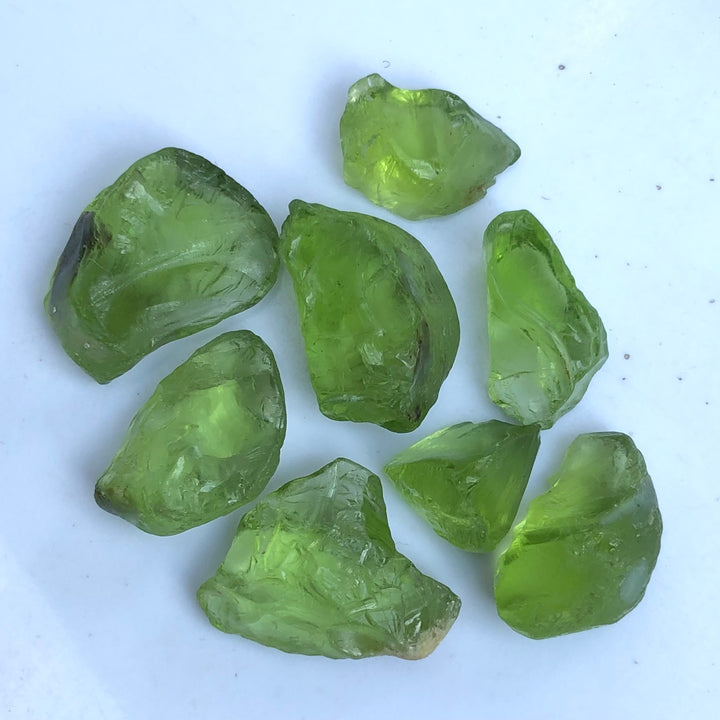 11 Grams Facet Rough Peridot - Noble Gemstones®