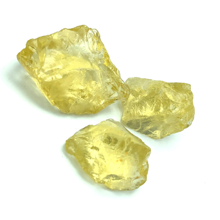 21.44 Grams Facet Rough Precious Lemon Quartz For Sale