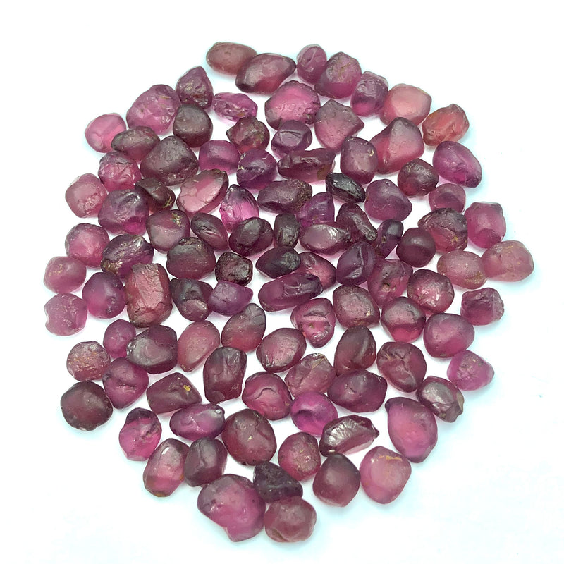 32.78 Grams Facet Rough Precious Pink Rhodolite Garnet