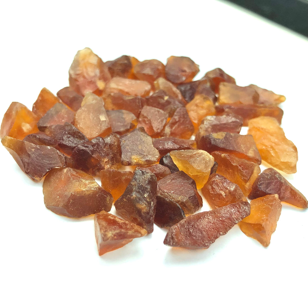 50.11 Grams Facet Rough Precious Hessonite Garnet