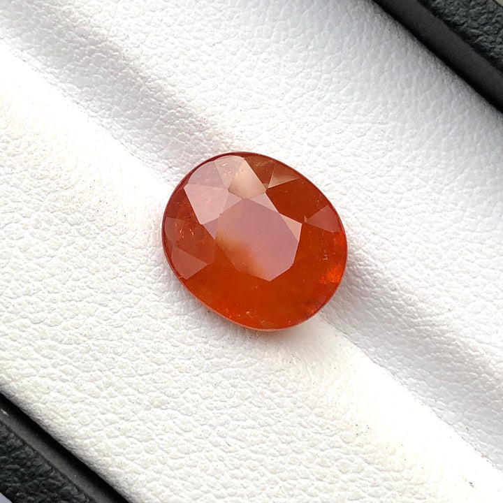 6.20 Carats Faceted Semi-Precious Spessartine Garnet