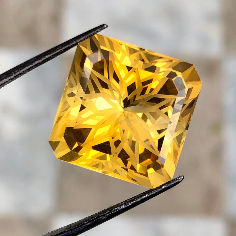 27.60 Carats Faceted Citrine - Noble Gemstones®