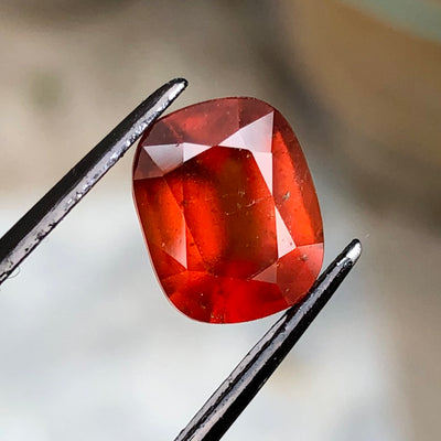 3.40 Carats Faceted Hessonite Garnet - Noble Gemstones®