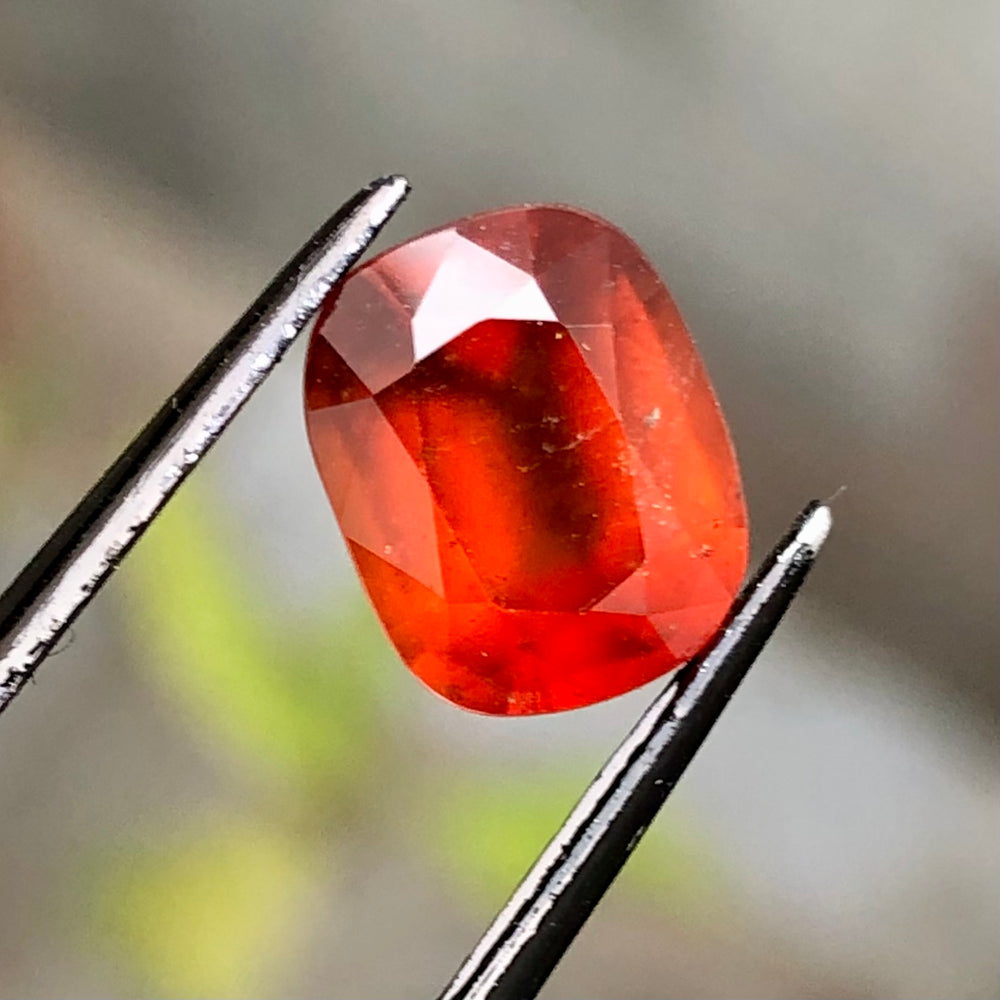 3.40 Carats Faceted Hessonite Garnet - Noble Gemstones®