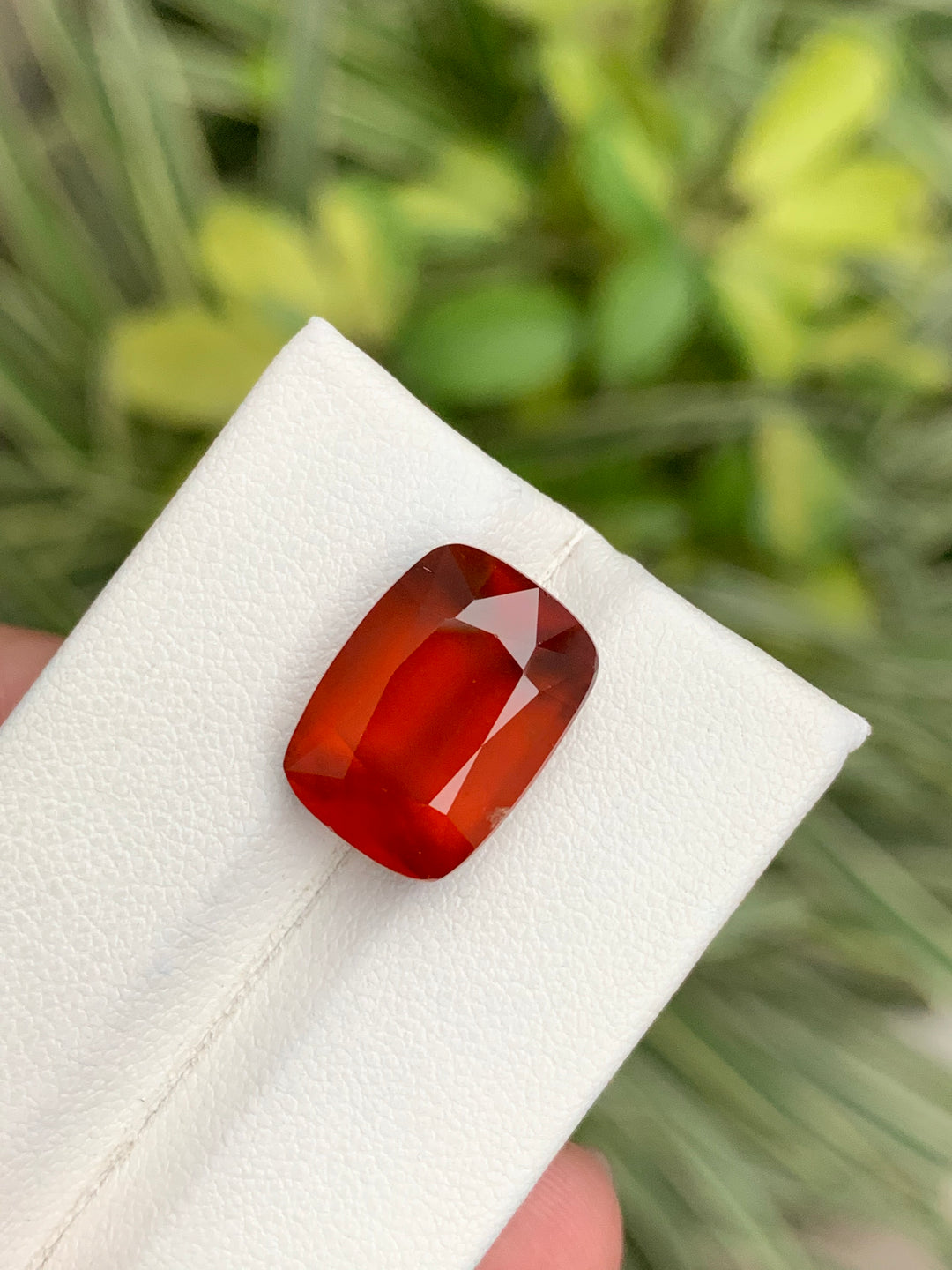 11.25 Carats Faceted Hessonite Garnet - Noble Gemstones®