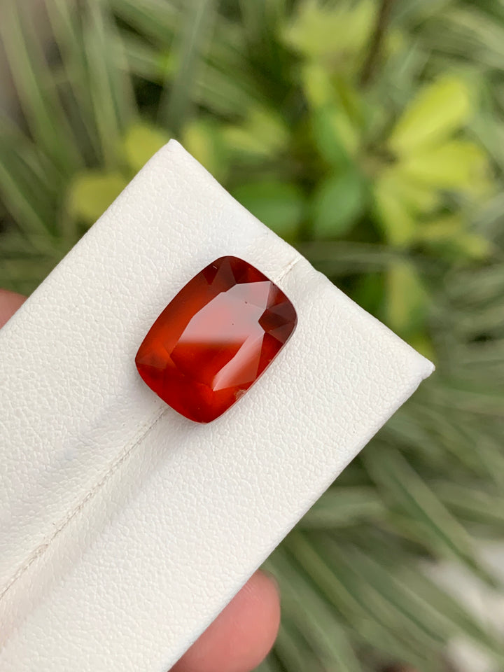 11.25 Carats Faceted Hessonite Garnet - Noble Gemstones®