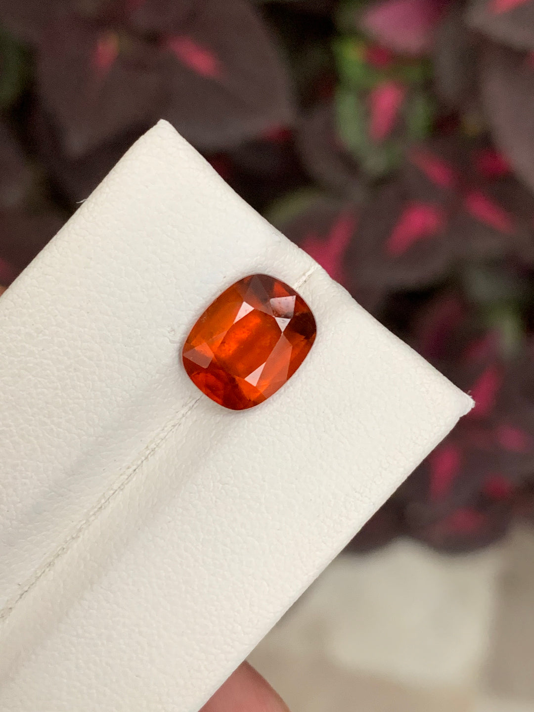 5.50 Carats Faceted Hessonite Garnet - Noble Gemstones®