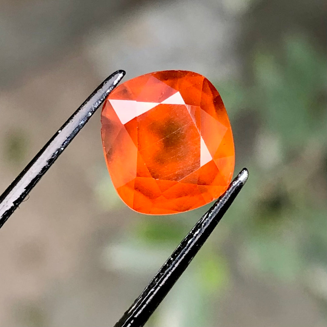 3.90 Carats Faceted Hessonite Garnet - Noble Gemstones®