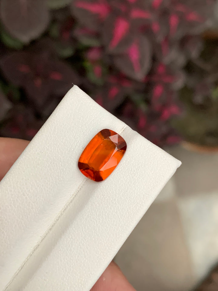 4.20 Carats Faceted Hessonite Garnet - Noble Gemstones®