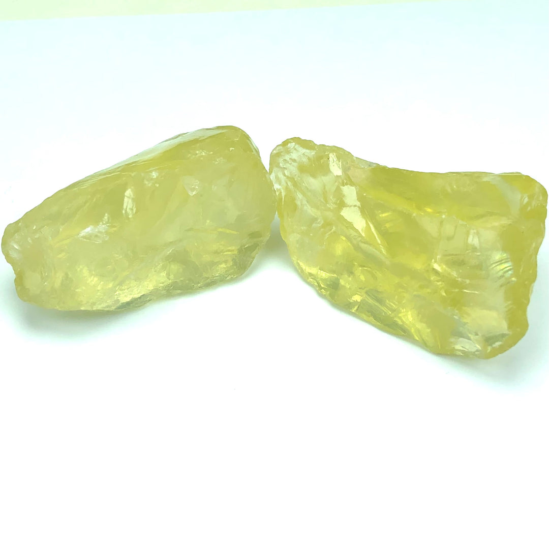 94.93 Grams Facet Rough Precious Lemon Quartz