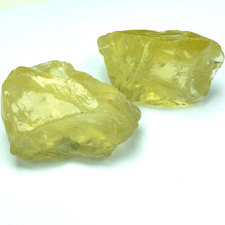 94.93 Grams Facet Rough Precious Lemon Quartz