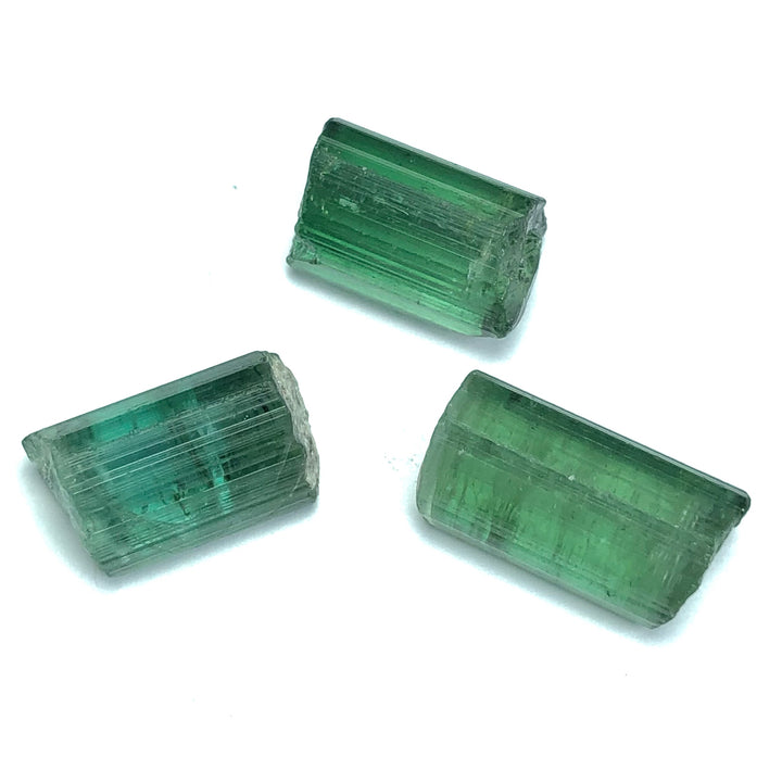 7.80 Grams Facet Rough Precious Green Afghanistan Tourmalines