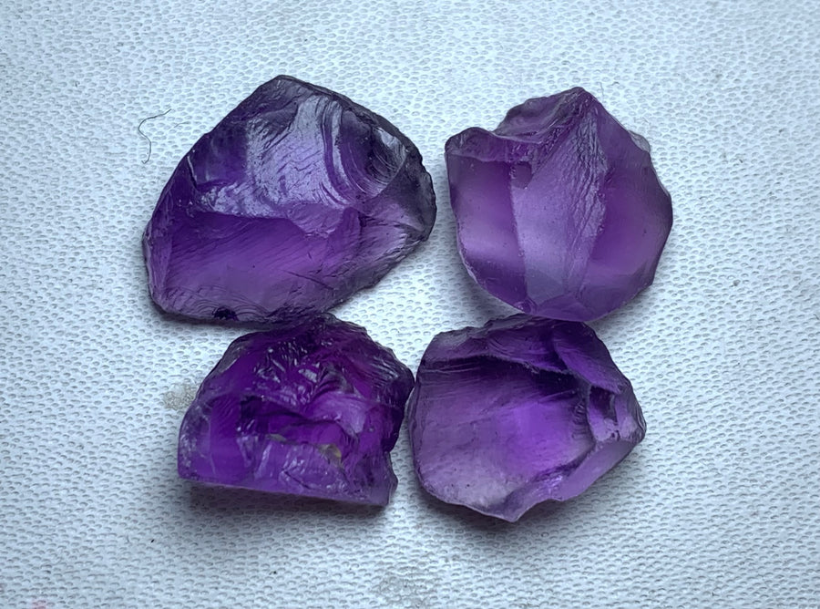 8.50 Grams Facet Rough Amethyst - Noble Gemstones®