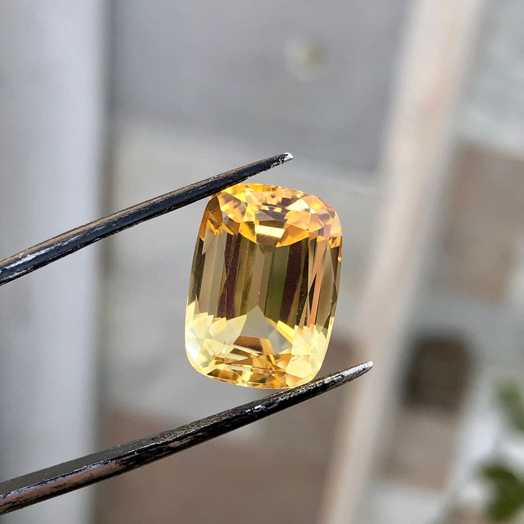 12.10 Carats Faceted Citrine - Noble Gemstones®