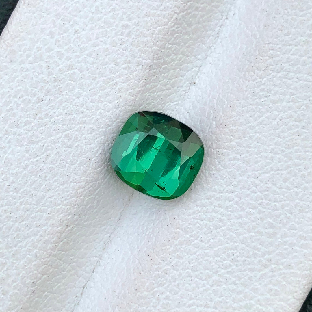 2.20 Carats Faceted Semi-Precious Green Tourmaline