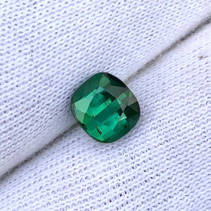 2.20 Carats Faceted Semi-Precious Green Tourmaline