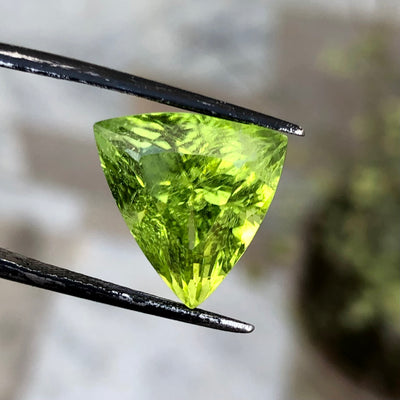 12.55 Carats Faceted Peridot - Noble Gemstones®