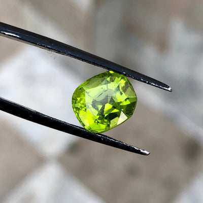 3.85 Carats Faceted Peridot - Noble Gemstones®