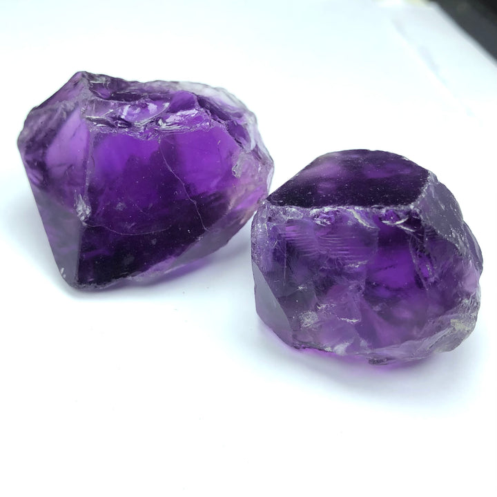 116.53 Grams Facet Rough Precious Purple Amethyst