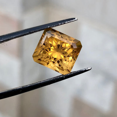 6.40 Carats Faceted Citrine - Noble Gemstones®