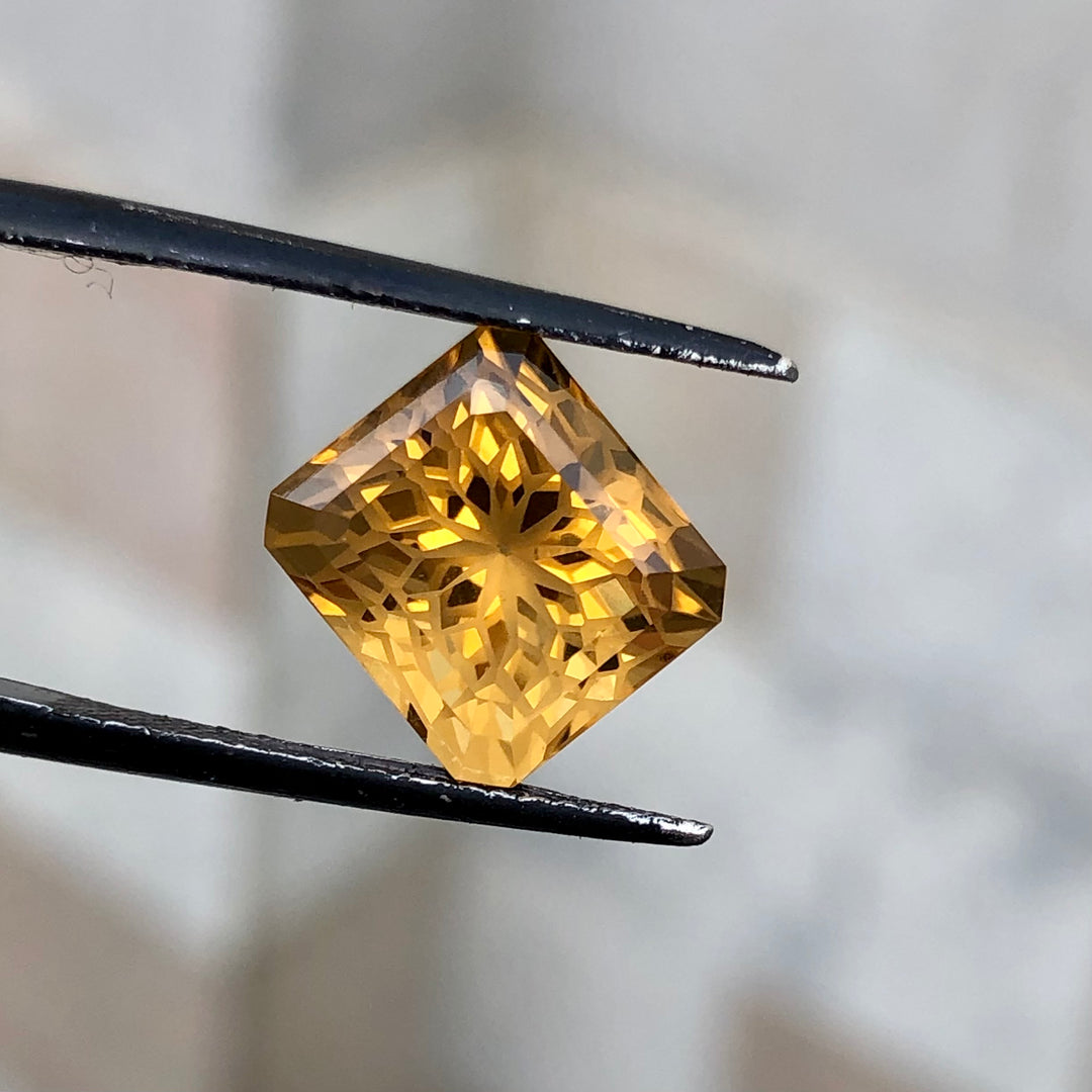 6.40 Carats Faceted Citrine - Noble Gemstones®