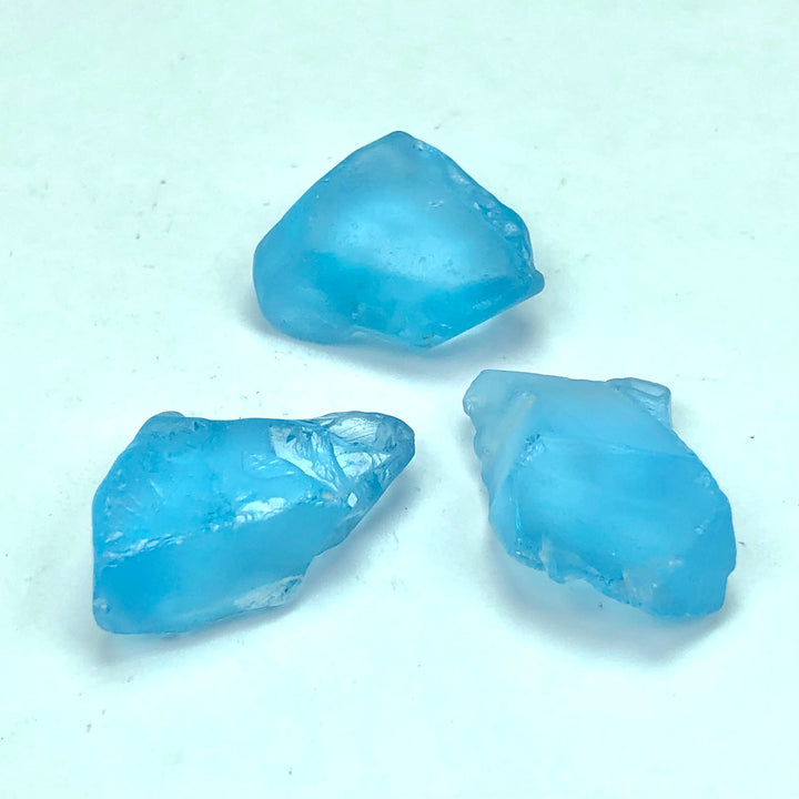 16.12 Grams Facet Rough Precious Blue Topaz Gemstone