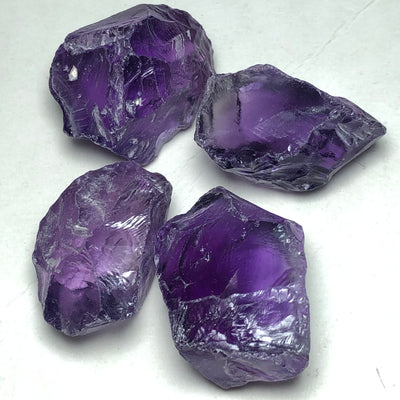 53.77 Grams Facet Rough Amethyst - Noble Gemstones®