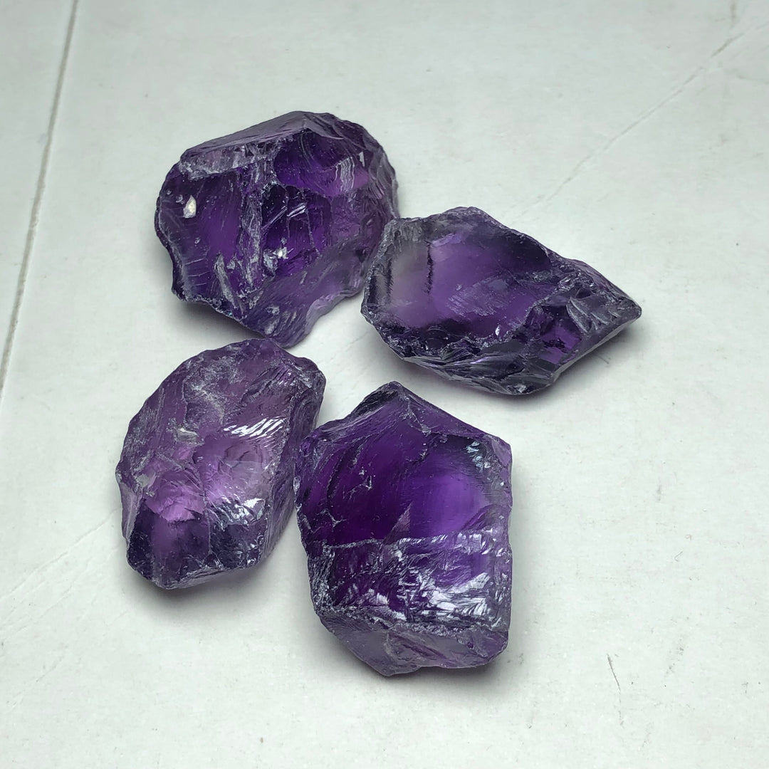 53.77 Grams Facet Rough Amethyst - Noble Gemstones®