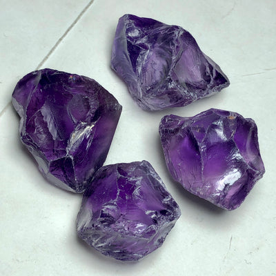 66.13 Grams Facet Rough Amethyst - Noble Gemstones®