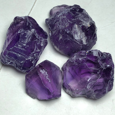 72.14 Grams Facet Rough Amethyst - Noble Gemstones®