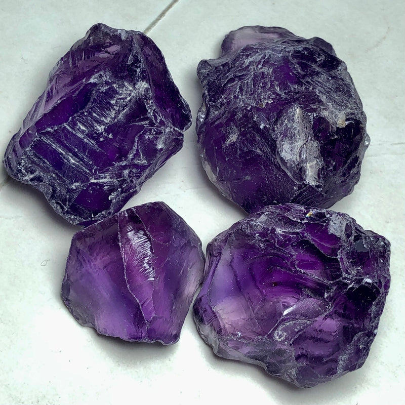 72.14 Grams Facet Rough Amethyst - Noble Gemstones®