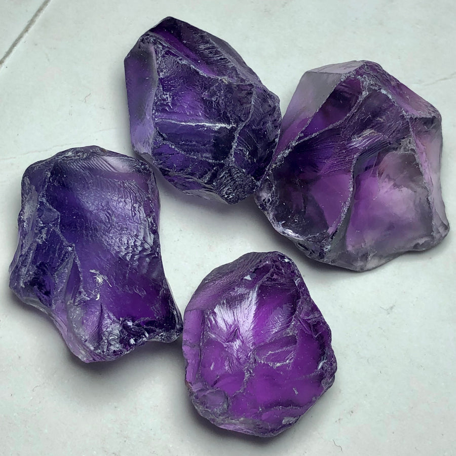 64.11 Grams Facet Rough Amethyst - Noble Gemstones®