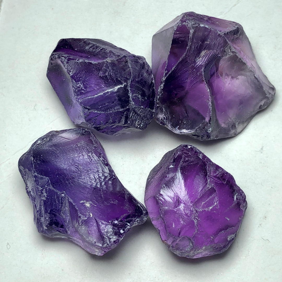 64.11 Grams Facet Rough Amethyst - Noble Gemstones®