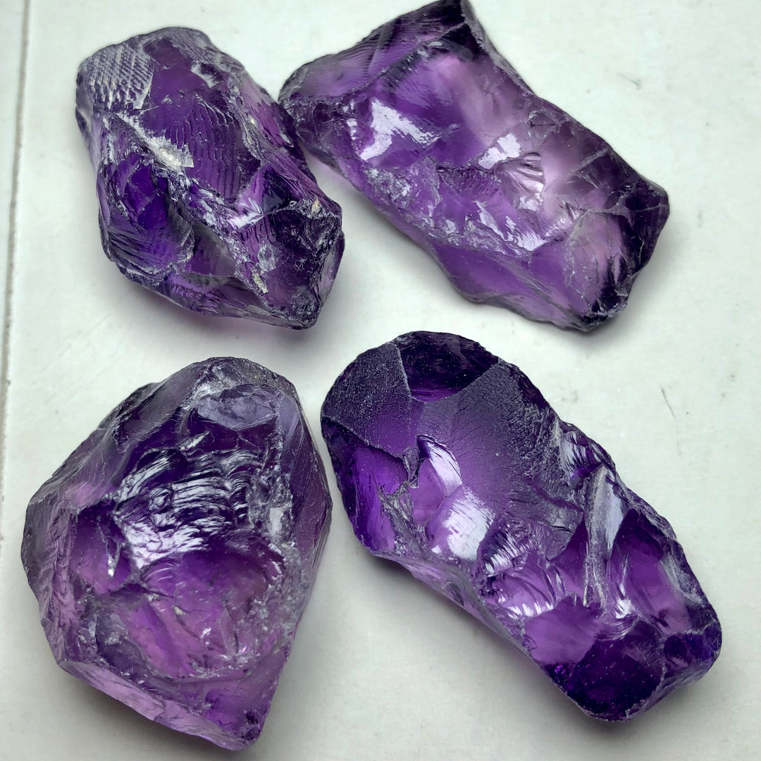 78.90 Grams Facet Rough Amethyst - Noble Gemstones®