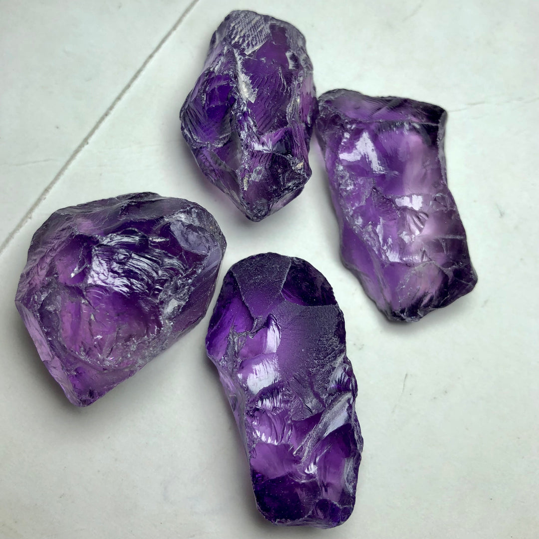 78.90 Grams Facet Rough Amethyst - Noble Gemstones®