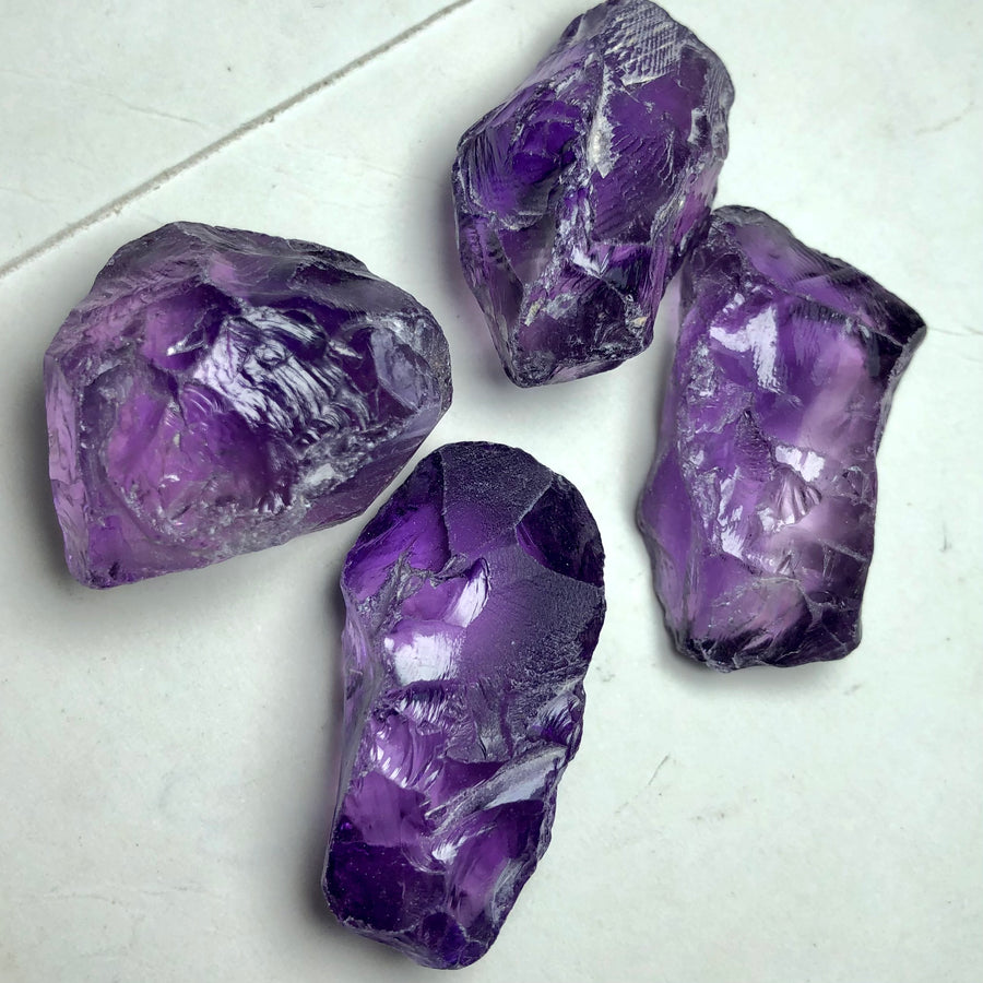 78.90 Grams Facet Rough Amethyst - Noble Gemstones®