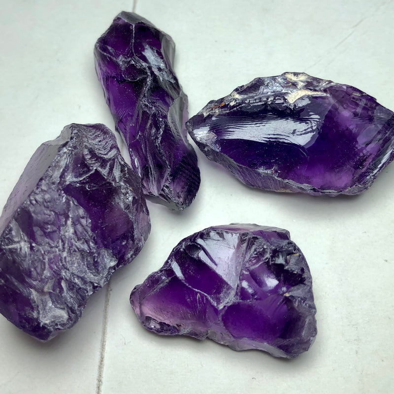 79.54 Grams Facet Rough Amethyst - Noble Gemstones®