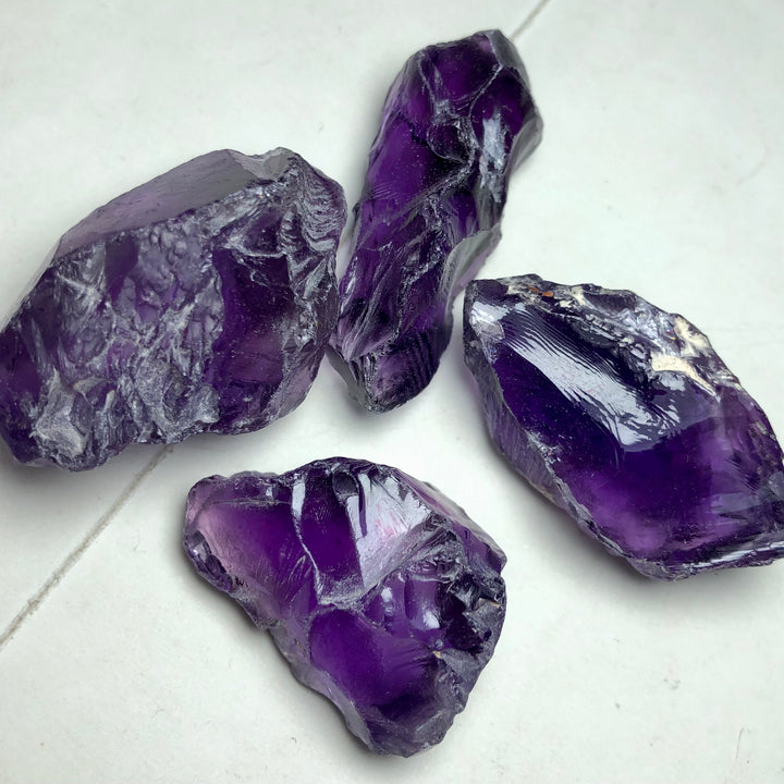 79.54 Grams Facet Rough Amethyst - Noble Gemstones®