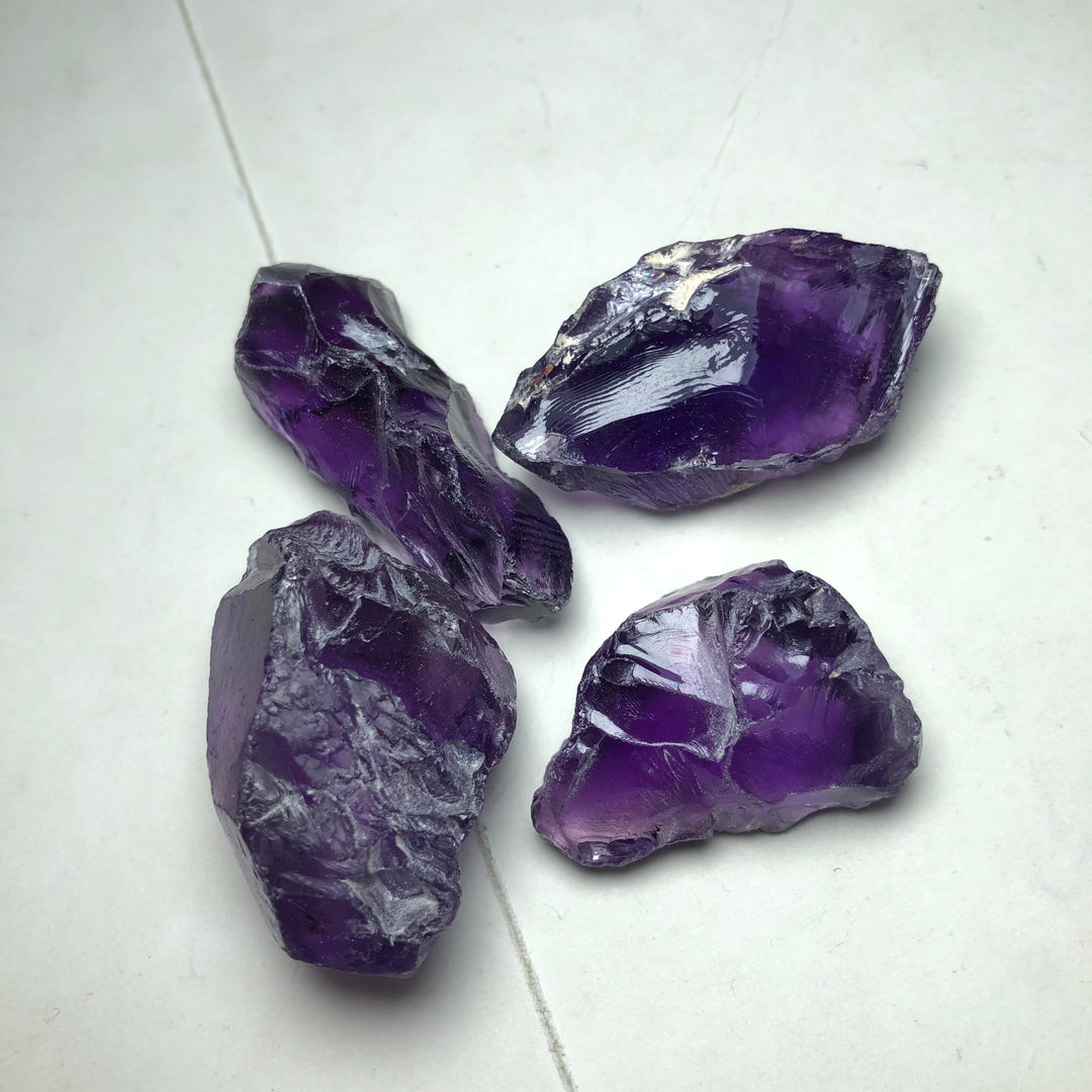 79.54 Grams Facet Rough Amethyst - Noble Gemstones®