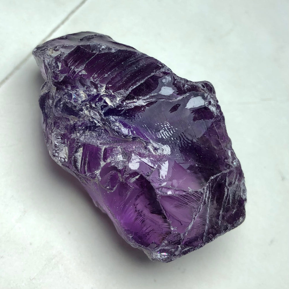 63.64 Grams Facet Rough Amethyst - Noble Gemstones®