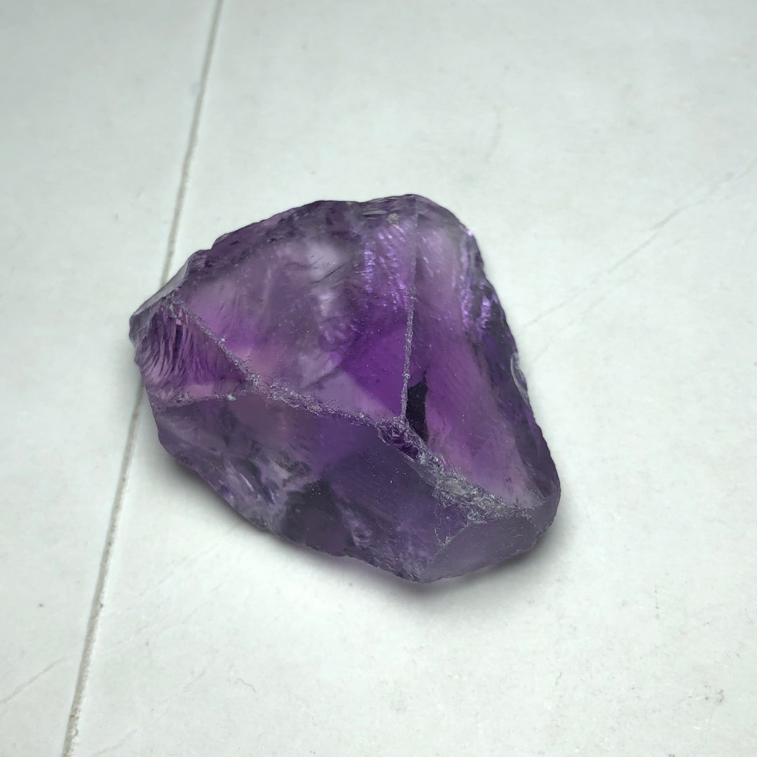 33.58 Grams Facet Rough Amethyst - Noble Gemstones®